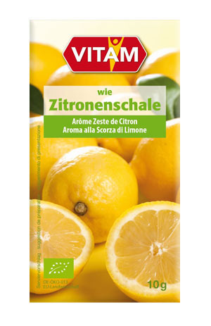 Packshot wie Zitronenschale